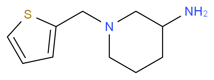 1-(2-thienylmethyl)-3-piperidinamine_Molecular_structure_CAS_933707-95-0)