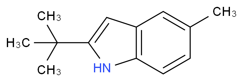 2-(Tert-butyl)-5-methyl-1H-indole_Molecular_structure_CAS_69622-41-9)