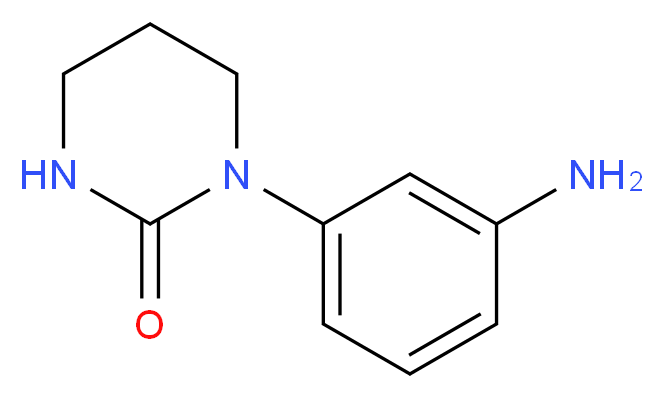 1-(3-aminophenyl)-1,3-diazinan-2-one_Molecular_structure_CAS_)