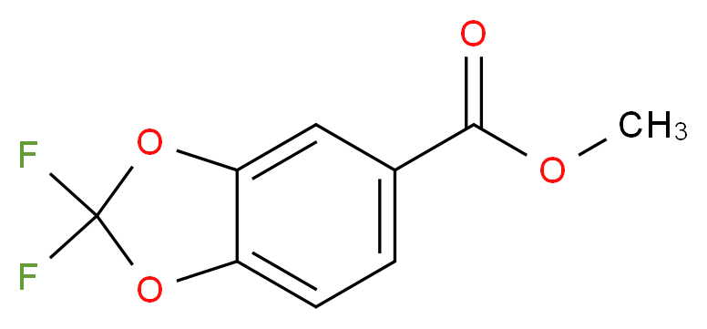 2,2-Difluoro-benzo[1,3]dioxole-5-carboxylic acid methyl ester_Molecular_structure_CAS_773873-95-3)