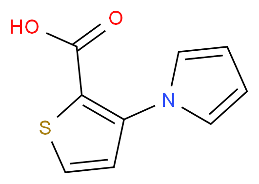 3-(1H-Pyrrol-1-yl)-2-thiophenecarboxylic acid_Molecular_structure_CAS_74772-17-1)