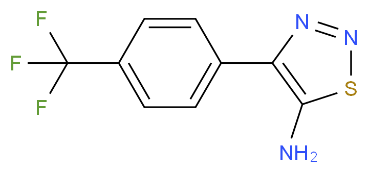 4-[4-(trifluoromethyl)phenyl]-1,2,3-thiadiazol-5-amine_Molecular_structure_CAS_423769-76-0)