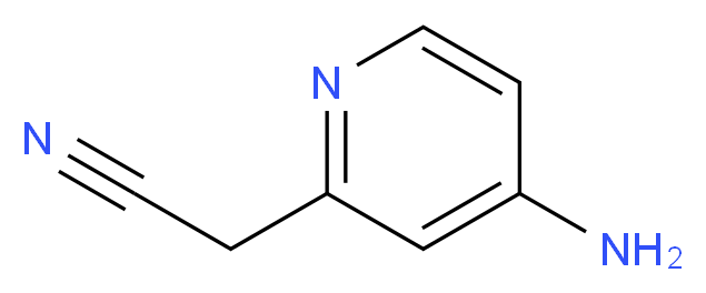 2-(4-AMinopyridin-2-yl)acetonitrile_Molecular_structure_CAS_415912-70-8)