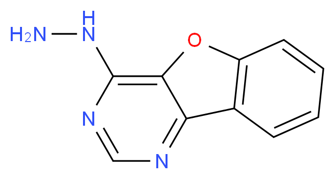 4-hydrazino[1]benzofuro[3,2-d]pyrimidine_Molecular_structure_CAS_65024-00-2)