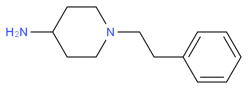 1-PHENETHYL-PIPERIDIN-4-YLAMINE_Molecular_structure_CAS_51448-56-7)