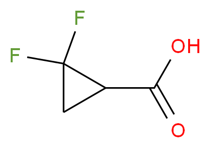 2,2-Difluorocyclopropanecarboxylic acid_Molecular_structure_CAS_107873-03-0)