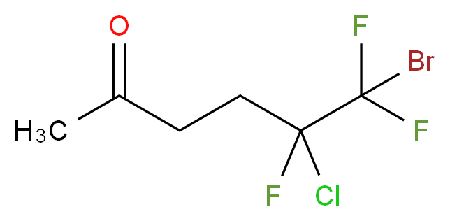 6-Bromo-5-chloro-5,6,6-trifluorohexan-2-one_Molecular_structure_CAS_155630-26-5)