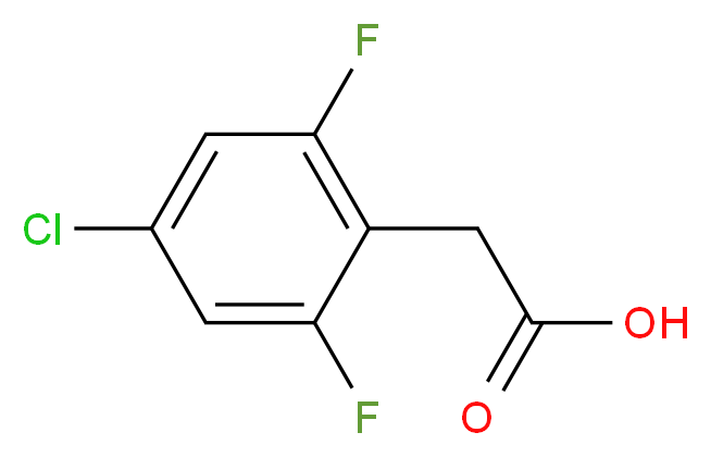 4-Chloro-2,6-difluorophenylacetic acid_Molecular_structure_CAS_)