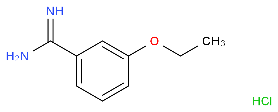 3-ethoxybenzene-1-carboximidamide hydrochloride_Molecular_structure_CAS_)