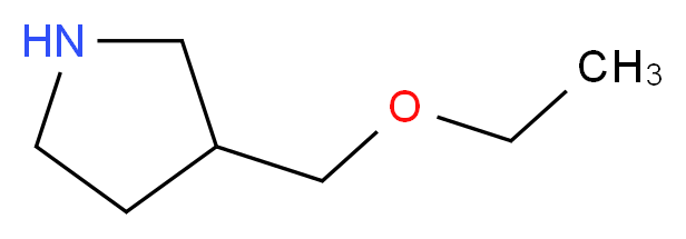 3-(ethoxymethyl)pyrrolidine_Molecular_structure_CAS_)