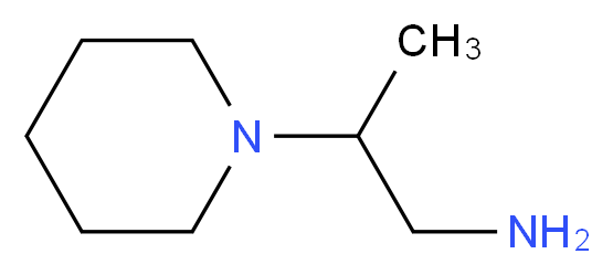 2-(piperidin-1-yl)propan-1-amine_Molecular_structure_CAS_)
