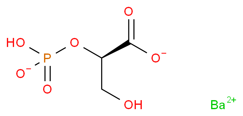 D-2-Phosphoglyceric acid barium salt hydrate_Molecular_structure_CAS_53823-72-6(anhydrous))
