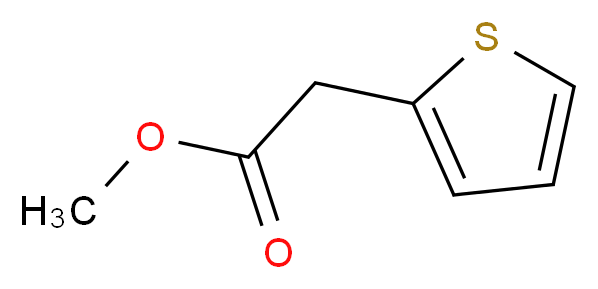 Methyl thiophen-2-ylacetate_Molecular_structure_CAS_19432-68-9)