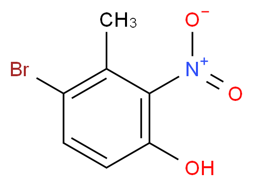 4-Bromo-3-methyl-2-nitrophenol_Molecular_structure_CAS_85598-12-5)
