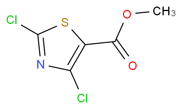 methyl 2,4-dichloro-1,3-thiazole-5-carboxylate_Molecular_structure_CAS_861708-66-9)