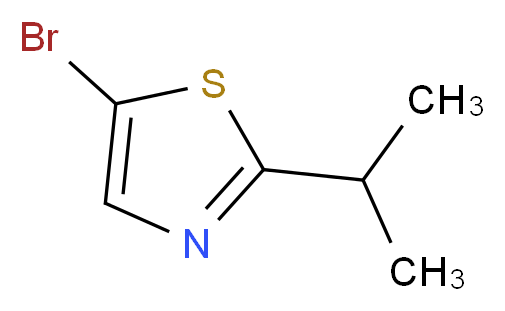 5-bromo-2-isopropyl-1,3-thiazole_Molecular_structure_CAS_1086382-46-8)