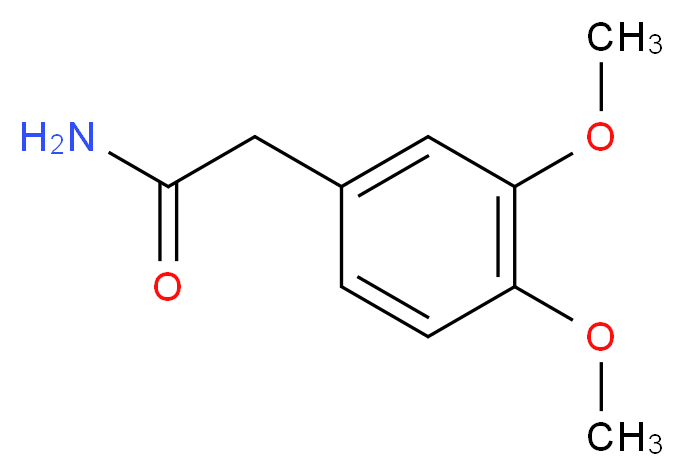 2-(3,4-dimethoxyphenyl)acetamide_Molecular_structure_CAS_)
