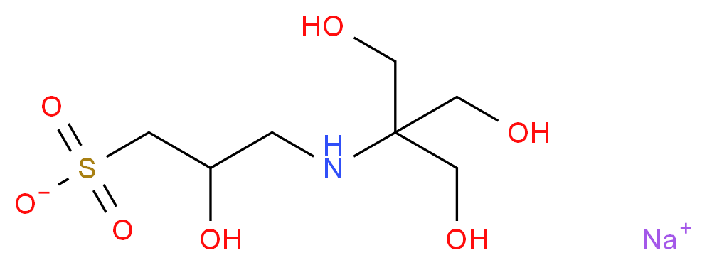 TAPSO sodium salt_Molecular_structure_CAS_105140-25-8)