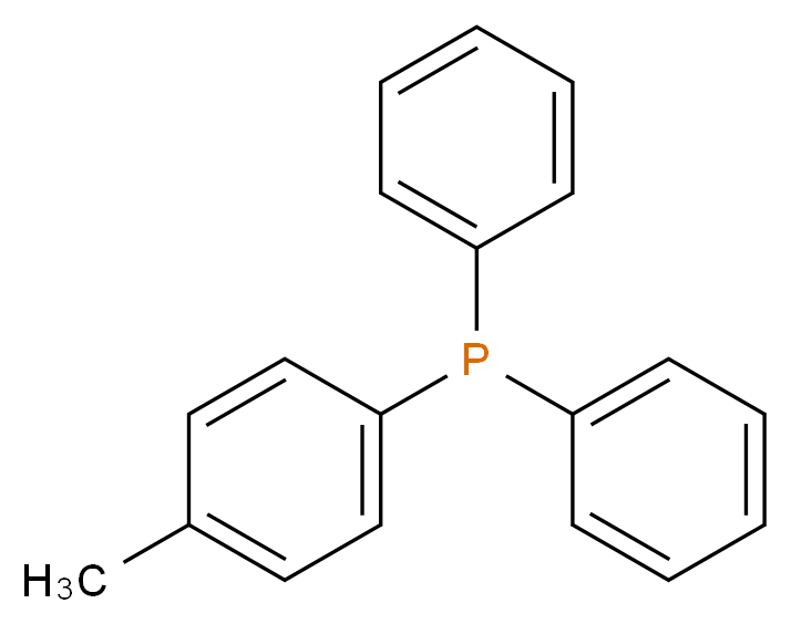 (4-methylphenyl)(diphenyl)phosphine_Molecular_structure_CAS_)