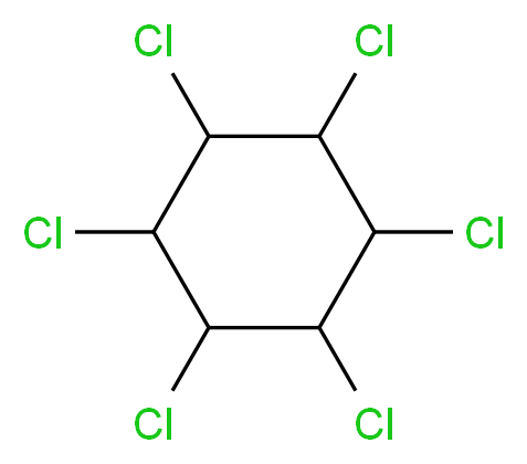 BHC (mixture of hexachlorocyclohexanes)_Molecular_structure_CAS_608-73-1)