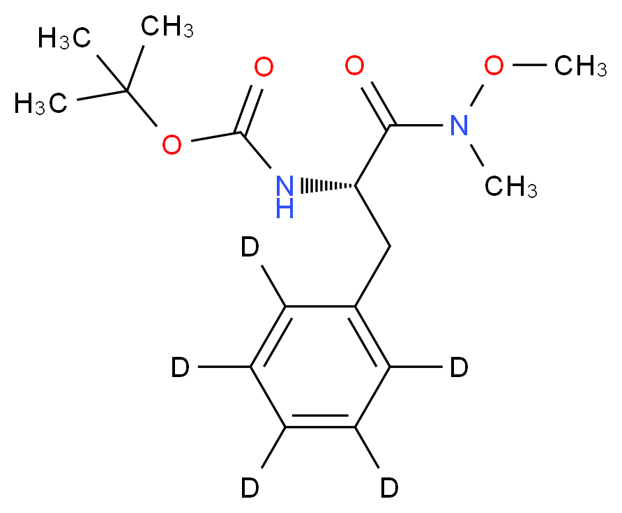 N-Boc-N-methoxy-N-methyl-L-phenyl-d5-alaninamide_Molecular_structure_CAS_)