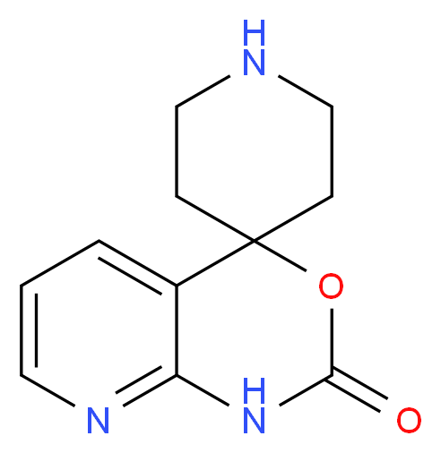 Spiro[piperidine-4,4'-pyrido[2,3-d][1,3]oxazin]-2'(1'H)-one_Molecular_structure_CAS_753440-87-8)