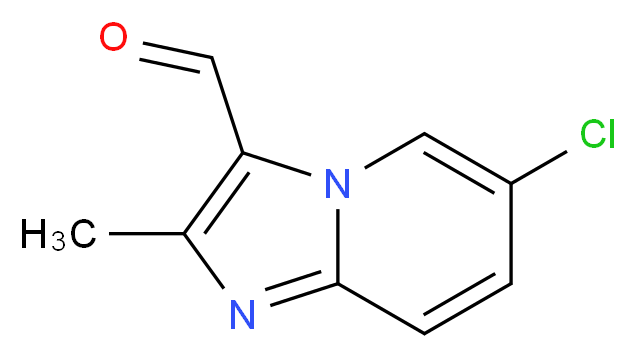 6-chloro-2-methylimidazo[1,2-a]pyridine-3-carbaldehyde_Molecular_structure_CAS_728864-61-7)