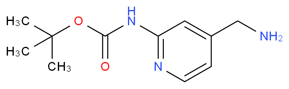 2-(BOC-AMINO)-4-(AMINOMETHYL)PYRIDINE_Molecular_structure_CAS_639091-78-4)