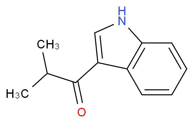 1-(1H-indol-3-yl)-2-methyl-1-propanone_Molecular_structure_CAS_57642-07-6)