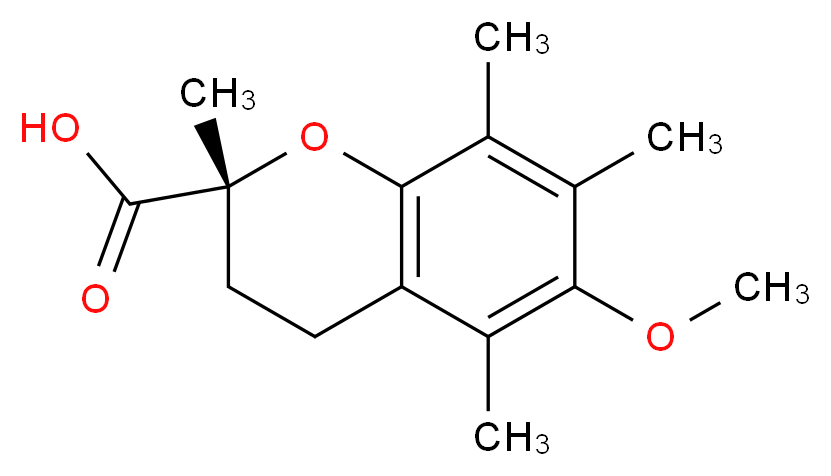 (R)-6-Methoxy-2,5,7,8-tetramethylchromane-2-carboxylic acid_Molecular_structure_CAS_139658-04-1)