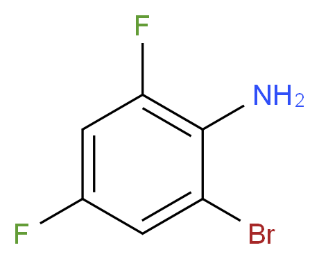 2-Bromo-4,6-difluoroaniline_Molecular_structure_CAS_444-14-4)