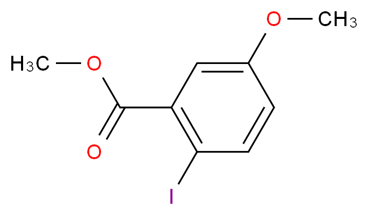 Methyl 2-iodo-5-methoxybenzoate_Molecular_structure_CAS_857599-37-2)