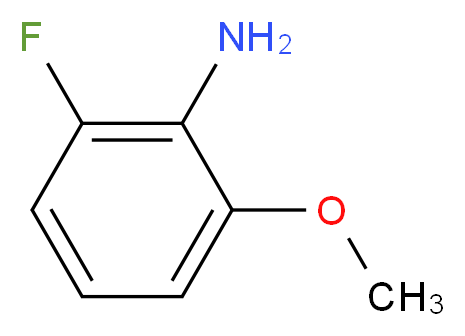 2-Fluoro-6-methoxyaniline_Molecular_structure_CAS_446-61-7)