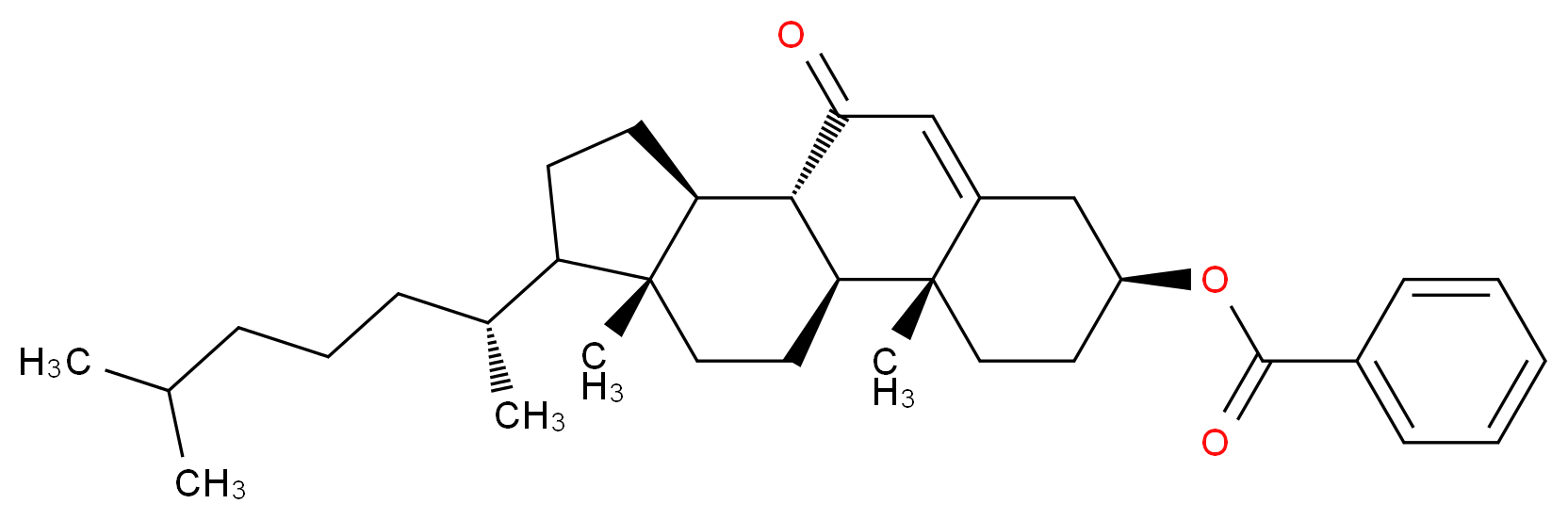 3β-(Benzoyloxy)cholest-5-en-7-one_Molecular_structure_CAS_6997-41-7)