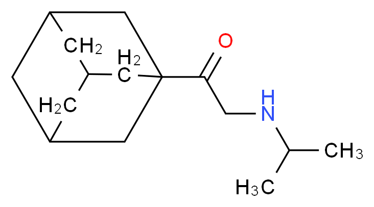 1-(1-adamantyl)-2-(isopropylamino)ethanone_Molecular_structure_CAS_487012-61-3)