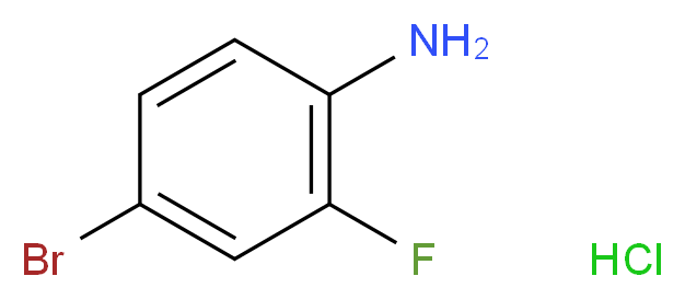 4-Bromo-2-fluoroaniline hydrochloride_Molecular_structure_CAS_)