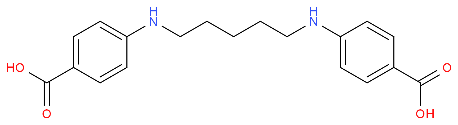 4,4'-(1,5-Pentanediyldiimino)dibenzoic Acid_Molecular_structure_CAS_1081849-97-9)