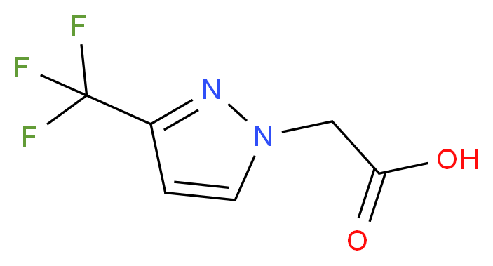 (3-Trifluoromethyl-pyrazol-1-yl)-acetic acid_Molecular_structure_CAS_926241-24-9)