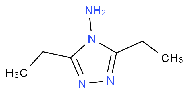3,5-Diethyl-4H-1,2,4-triazol-4-amine_Molecular_structure_CAS_6285-28-5)