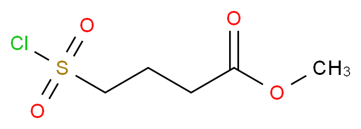 methyl 4-(chlorosulfonyl)butanoate_Molecular_structure_CAS_)