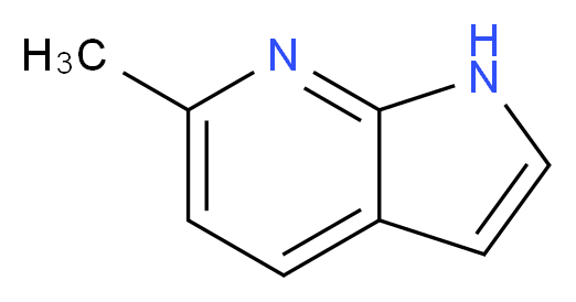 6-Methyl-1H-pyrrolo[2,3-b]pyridine_Molecular_structure_CAS_824-51-1)