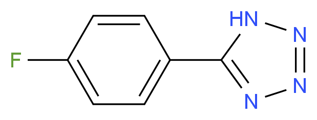 5-(4-Fluorophenyl)-1H-tetrazole_Molecular_structure_CAS_50907-21-6)