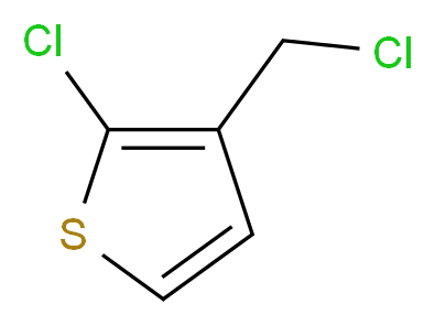 2-Chloro-3-(chloromethyl)thiophene_Molecular_structure_CAS_109459-94-1)