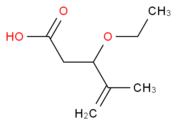 3-ethoxy-4-methylpent-4-enoic acid_Molecular_structure_CAS_)