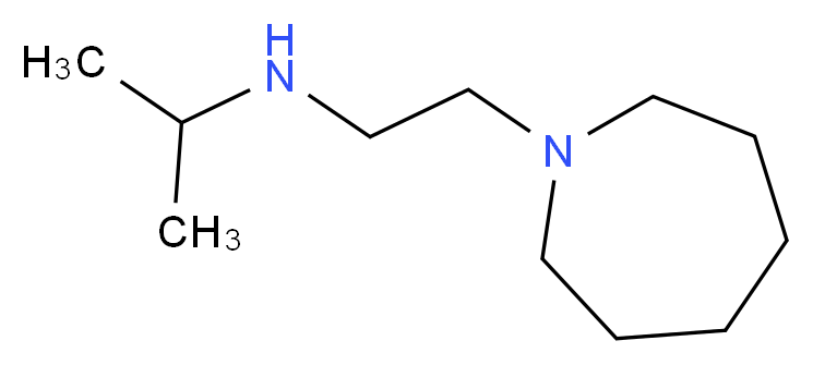 N-(2-Azepan-1-ylethyl)-N-isopropylamine_Molecular_structure_CAS_)