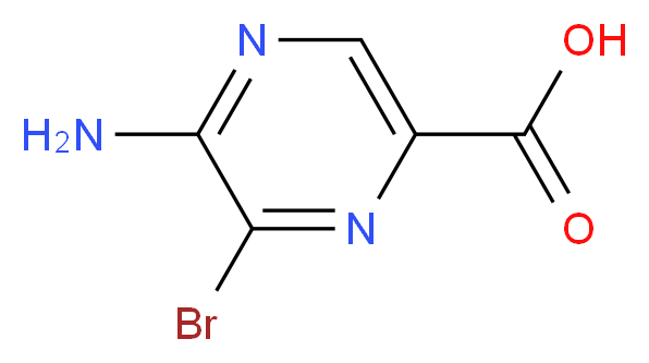 2-Amino-3-bromopyrazine-5-carboxylic Acid_Molecular_structure_CAS_887352-34-3)