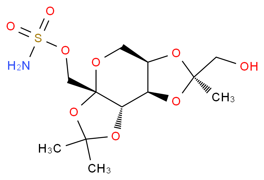 S-Hydroxy Topiramate_Molecular_structure_CAS_198215-62-2)