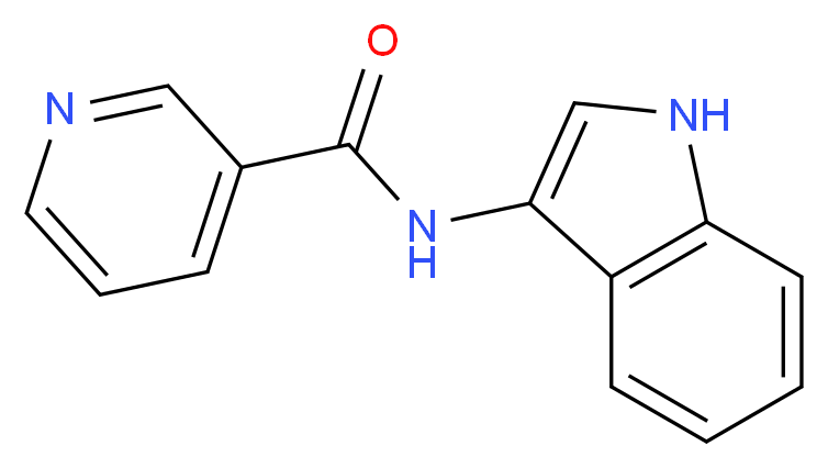 N-1H-indol-3-ylnicotinamide_Molecular_structure_CAS_)