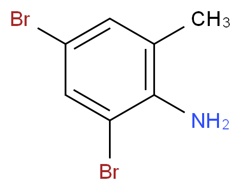 2-AMino-3,5-dibroMotoluene_Molecular_structure_CAS_30273-41-7)