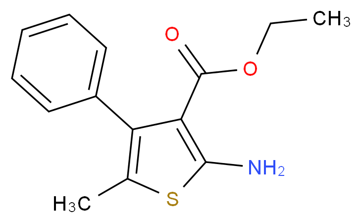 Ethyl 2-amino-5-methyl-4-phenylthiophene-3-carboxylate_Molecular_structure_CAS_)